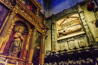 Tomb of Blessed Ramon Llull, by Guillem Sagrera, chapel of our Lady of Consolation, Sant Francesc.