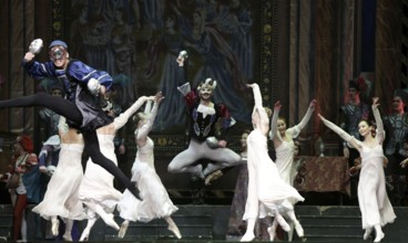 Sofia, Bulgaria - November 24, 2016: Artists of Moscow City Ballet are performing Romeo and Juliet
