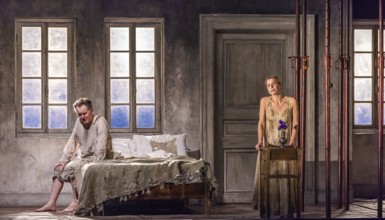 BERLIN, Germany - January 2024: Written on Skin - Opera in three parts by George Benjamin in a
