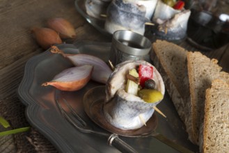 Rollmops - pickled herring fillets