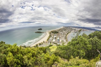 An image of Bay Of Plenty view from Mount Maunganui New Zealand