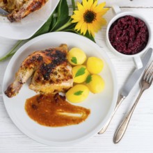 Baked chicken