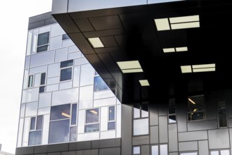 A building of the new WU in Vienna. The University of Economics and Business was newly built