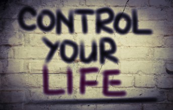 Control Your Life Concept