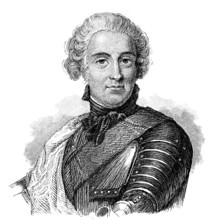 Maurice, Count of Saxony, Maurice de Saxe, 1696 - 1750, a Saxon soldier in French service, Marshal