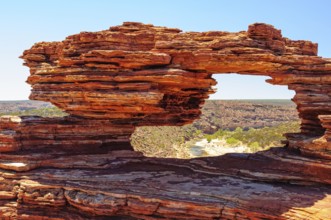 Nature?s Window and the Murchison River gorge, Kalbarri National Park, WA, Australia