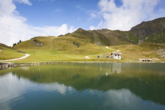 Summer landscape from Obertauern ski resort in Salzburg Land in Austria