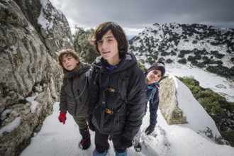 Puig des Coll des Jou, 1052 meters, Orient valley, Mallorca, Balearic Islands, Spain