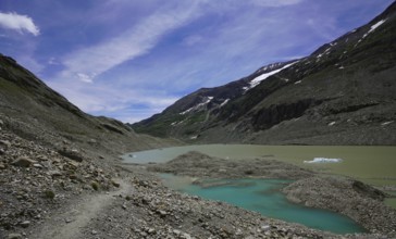 Pasterze, glacier, Austria, Großglockner, Großglockner High Alpine Road, Sandersee
