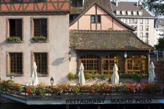 'Marco Polo' restaurant in Strasbourg, Bas-Rhin, Alsace, France