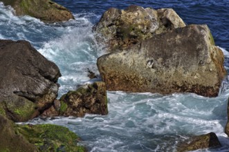 Sea Waves Cliffs