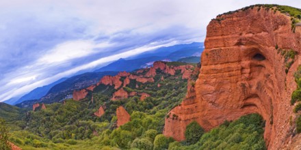 Las Médulas Historic Roman Gold-Mine, UNESCO Worl Heritage Site, Cultural Landscape, El Bierzo