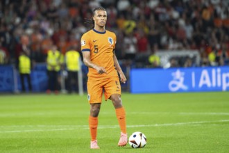 BERLIN, GERMANY - JULY 6, 2024: Euro 2024 quarterfinal match Nederlands vs Turkey (Turkiye) 2:1. In