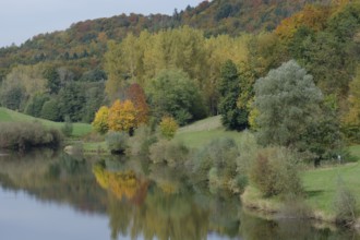 Gnadental Reservoir, Sailach Reservoir, Swabian-Franconian Forest nature park Park, Schwäbisch