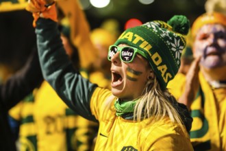MELBOURNE, AUSTRALIA, JULY 31: Fans before Australia plays Canada at the FIFA Women's World Cup