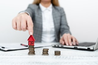 Discussing House Financing Plans, Explaining Housing Loans And Mortgage