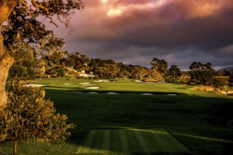 Pebble Beach golf course, Monterey, California, usa