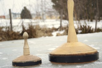 The popular sport of curling