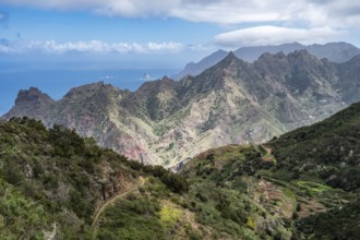 Anaga mountains aerial view, Tenerife