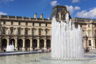 Louvre museum, Paris, Ile-de-france, France
