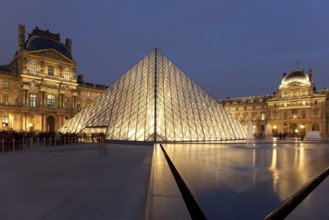Louvre museum, Paris, Ile de France, France