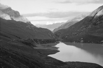 Unknown high altitude lake above Pahalgam, Jammu and Kashmir, India
