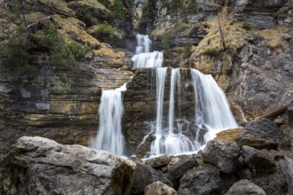 Kuhflucht waterfalls near Farchant, Upper Bavaria