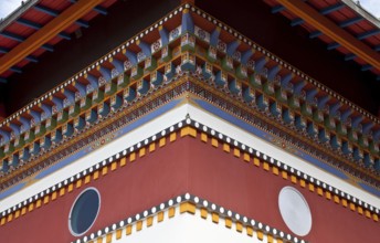 La Boulaye, TEMPLE OF THE 1000 BUDDHAS, founded in 1987 by Tibetan monks. Lamaist centre combined