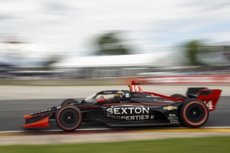 SANTINO FERRUCCI (14) of Woodbury, Connecticut drives on track during the XPEL Grand Prix at the