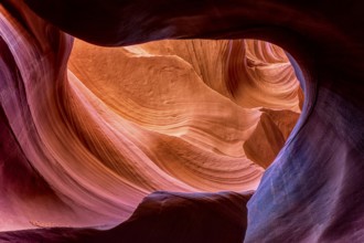 Antelope Canyon is a slot canyon in the American Southwest, on Navajo land east of Page, Arizona.