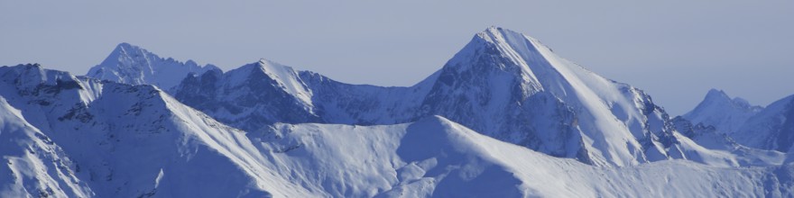 Winter scene in the Bernese Oberland