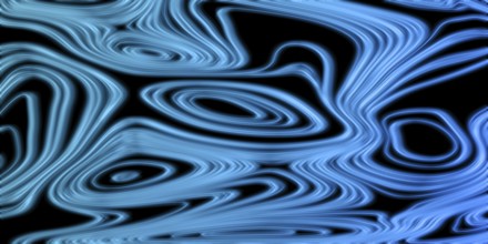 Neon Glow blue lines on a dark background, Glowing background