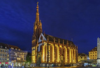 Marienkapelle is a Roman Catholic church located at the Unterer Markt (market square) of the town