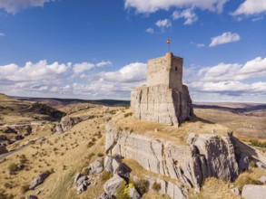 Castle of Atienza, fortress of Muslim origin, Atienza, Guadalajara Province, Spain