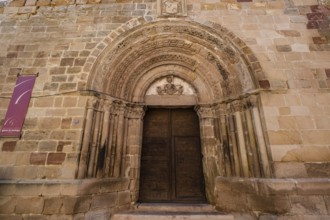 Iglesia de Santiago, 12th century Romanesque, Siguenza, Guadalajara, Spain