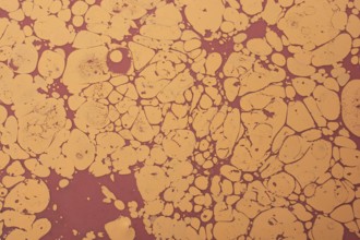 Beautiful abstract art of Ebru marbling painting techniques on water with paints