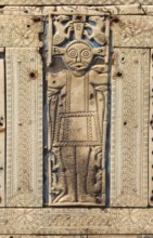 Werden reliquary, supporting altar, 13th century, reliefs made from walrus tusk