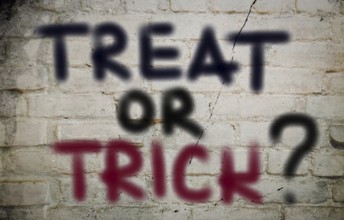 Treat Or Trick Concept