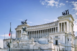 Altare della Patria also known as National Monument to Victor Emmanuel II is a monument built in