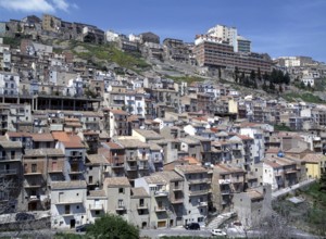 Troina, city view