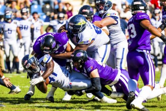European League of Football/ Game : Stuttgart Surge at Frankfurt Galaxy , Sep. 04. 2022