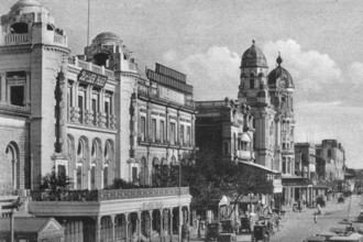 Chowringhee road, kolkata, west bengal, india, asia