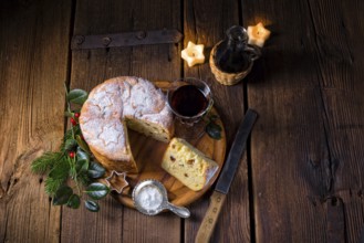 Eine köstliche echte italienische Mutter Weihnachten panettone