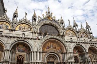 The famous St Mark's Square in Venice, Italy, Europe Austria