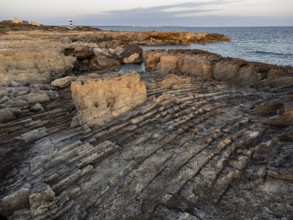 Traditional sandstone quarry, S Estalella, Llucmajor, Mallorca, Balearic Islands, Spain