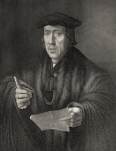 Sir John More. ca. 1451-1530, ein Londoner Anwalt und Richter, der Vater von Thomas More