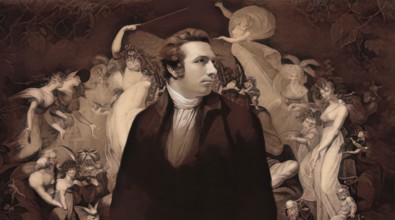 Henry Fuseli or Johann Heinrich Füssli, 1741 – 1825, Swiss painter, draughtsman and writer,