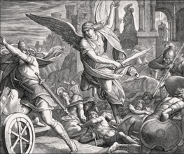 Jerusalem Delivered from Sennacherib, Old Testament, by Julius Schnorr von Carolsfeld