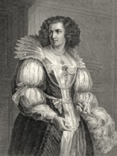 Countess Terzky, character from the drama Wallenstein by Friedrich Schiller, 1759 - 1805