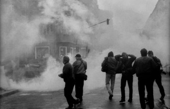 Germany, Berlin, 01.05.1991, 1st May 1991, Autonomous demonstration, Revolutionary First May